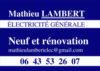 Electricité générale Mathieu Lambert
